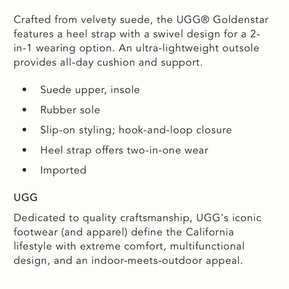 NWT UGG Goldenstar Clogs - Picture 8 of 8